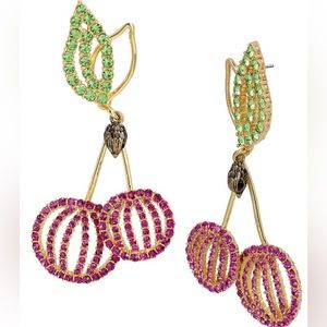 Kurt Geiger Cherry Drop Earrings